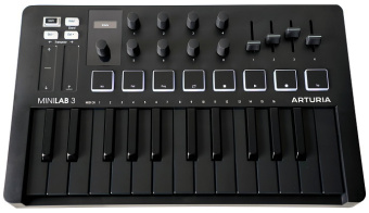 MIDI клавиатура Arturia MiniLAB 3 Deep Black